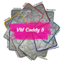 Preview: Thermomatten Premium VW Caddy 5 ab 11/2020 / Tourneo Connect ab 05/2022 - zum Konfigurieren - mit farbigem Einfassband